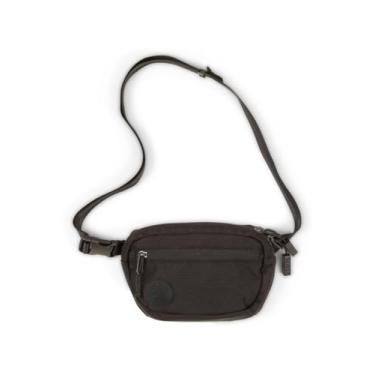 Imagem de Baboon to the Moon Mini pochete – Bolsa de cintura moderna, compacta, repelente de água em várias cores para homens e mulheres, Preto