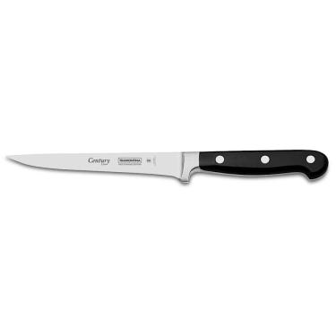 Imagem de Faca Para Desossar 6`` Tramontina Century Preto Com Inox