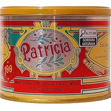 Imagem de Manteiga Mineira Patricia com Sal, Lata 500g
