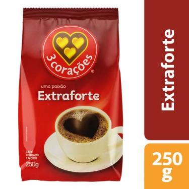 Imagem de Café Soft Extraforte 3 CORAÇÕES 250g