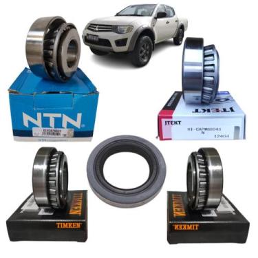 Imagem de Kit 4 rolamento diferencial traseiro l200 triton 2007 a 2018 - TIMKEN 