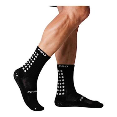 Imagem de Meia ProSocks GripDrafit Antiderrapante Profissional Cano Médio Adulto