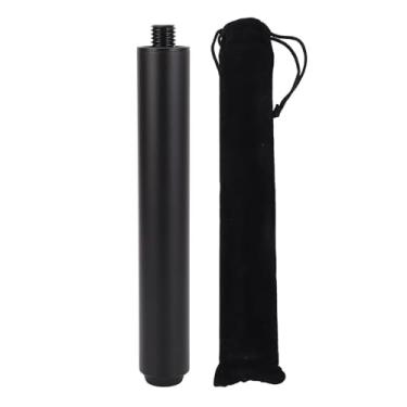 Imagem de Billiard Pool Pool Cue Extender Alumínio Premium Extensão de 8 polegadas Beck com plugue traseiro de borracha para maior estabilidade e desempenho em jogos de bilhar