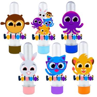 Imagem de Tubetes bolofofos, Kit com 30 Unidades, Decoração de Festa Infantil