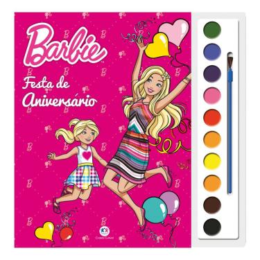 Imagem de Livro Infantil Aquarela Barbie - Festa De Aniversário