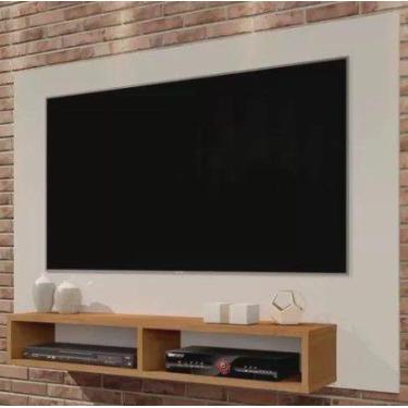 Imagem de Painel ipamena-off white/nature  tv 47 polegadas  mdk moveis - GERMAI