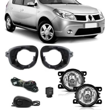 Imagem de Kit Farol De Milha Neblina Renault Sandero 2007/2011 - Suns / Zapos / 