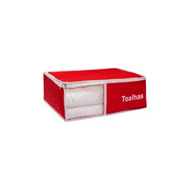 Imagem de Organizador de toalha nylon (vermelho)