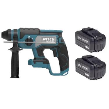 Imagem de Martelete Rompedor Perfurador 2 Bateria 4ah 18v Wesco WS2806