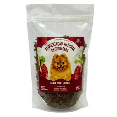Imagem de Alimentação Natural Desidratada com Carne e Legumes 250g - NATURAL PET