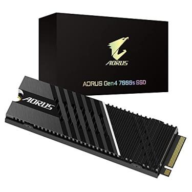 Imagem de SSD Gigabyte Aorus 7000s 1TB (Leitura até 7000MB/s e Gravação até 5500MB/s) - Com dissipador