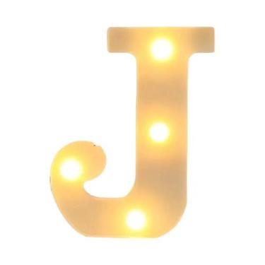 Imagem de Luz Noturna de LED com Letras e Números - 6,3 Polegadas - Ideal para C
