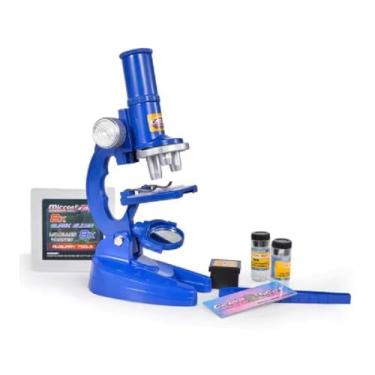 Imagem de Microscópio Infantil 100x 200x 450x LED Educativo Completo