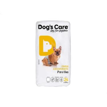 Imagem de Fralda Higiênica P/cães Macho Dog's Care 24 Unidades Tam M - DOGS CARE