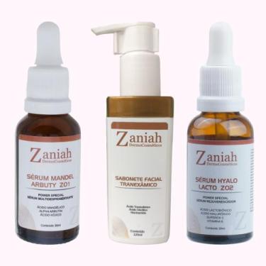 Imagem de Clareador de Melasma e Antissinais KIT Z15 Zaniah Dermocosméticos