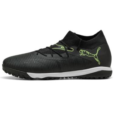 Imagem de PUMA Chuteira de futebol masculina Future Match Turf Trainer, Preto-efervescente Terrain verde-claro Ah25, 42