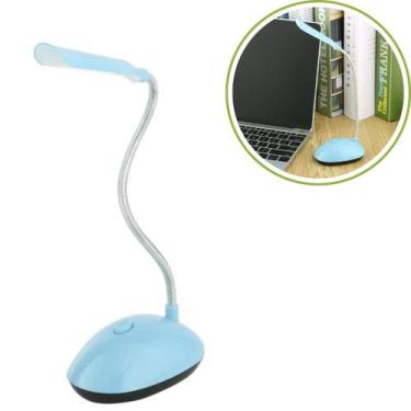 Imagem de Mini Luminária Flexível Mesa Iluminação Luz Led Pc Sem Fio - LULLU PER