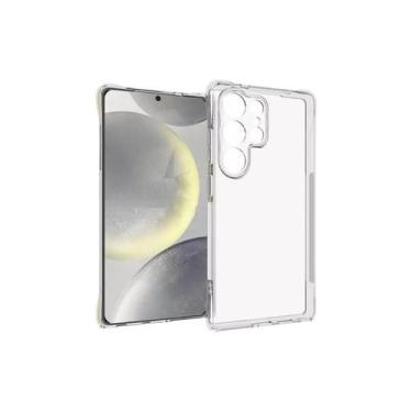 Imagem de Capa de Silicone Transparente p/ Samsung Galaxy S25 Ultra com Bordas A
