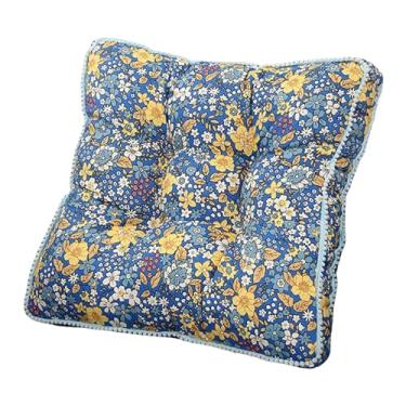 Imagem de Ｂｅｓｇａ Almofada para assento de cadeira quadrada 40x40 cm, canto de leitura interno, sala de estar, almofada de chão para lareira, cadeiras de jantar, Style E