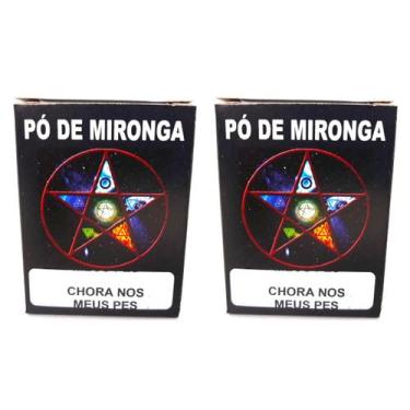 Imagem de Pó de Mironga Chora Nos Meus Pés Ritual Umbanda Macumba Exu Magia Simp