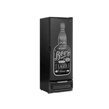 Imagem de Cervejeira Vertical Gelopar Porta Cega GCB-40 PR 410L, 220V