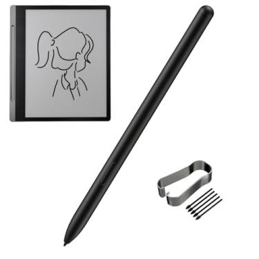 Imagem de Caneta Stylus compatível com Lenovo Smart Paper Pen para Lenovo Smart Paper Pen, com níveis de pressão 4096, com 5 pontas/pontas de substituição