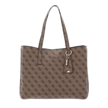 Imagem de GUESS Bolsa Meridian Girlfriend, Nero, Logotipo latte, One Size