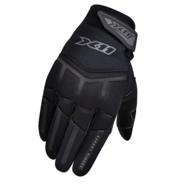Imagem de Luva X11 Fit X Preta Touch Screen Motoqueiro Motociclista