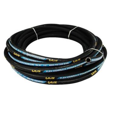 Imagem de Mangueira Hidráulica R2 At  2 Trama Aço 3/8 Elite   1 Metro - nan