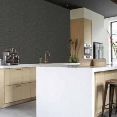 Imagem de Papel de Parede African Queen III Concreto Preto - Rasch