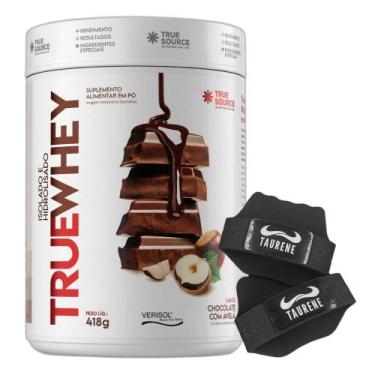 Imagem de True Whey Isolado Chocolate Avela 418G Luva - True Source
