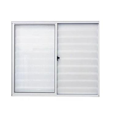 Imagem de Veneziana 3 Folhas Aluminio Branco 1,00x1,50 S/grade