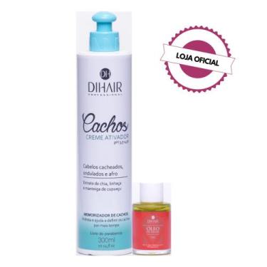 Imagem de Creme De Pentear Cachos Definição Intensa E Óleo Argan 7ml - Dihair