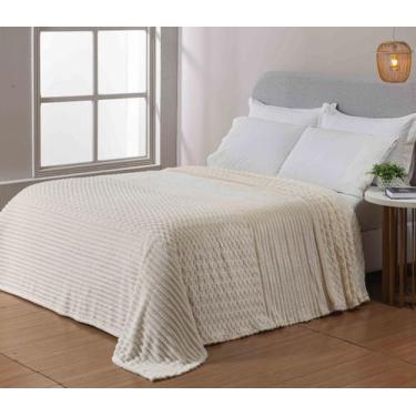 Imagem de Cobertor Casal Grosso Toque Aveludado Ultra Soft 280grs 3D Relevo Mant