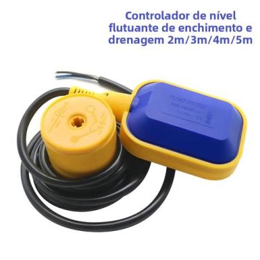 Imagem de Sensor De Nível De Água Com Controle De Flutuador 2M 3M 4M 5M Para Bom