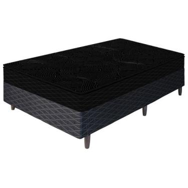 Imagem de Cama Box (Box + Colchão) Casal Umaflex de Molas  - 63cm de Altura Duom