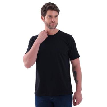 Imagem de Camiseta Masculina Premium 100% Algodão Fio Penteado 30.1 Gramatura 18