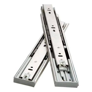 Imagem de 2X Hd Ferragens Soft Closing De 40X4.5Cm Trilho Gaveta Zinca