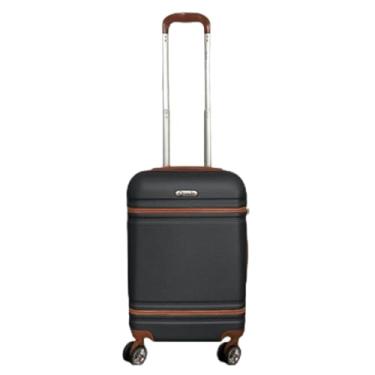 Imagem de Mala de Viagem de Bordo P/ 10kg em Abs com Rodinhas 360º Removíveis e Leve - Padrão Anac - Qualis (Preto MB001)