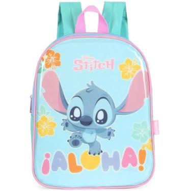 Imagem de Mochila Infantil, Luxcel, Stitch, Verde, P