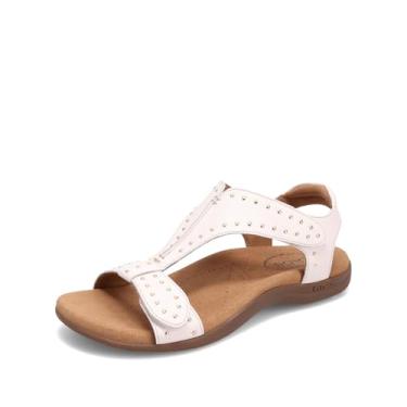 Imagem de Taos Calçado feminino Show Stopper Sandália, Branco, 41