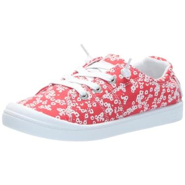 Imagem de Roxy Tênis feminino Bayshore Plus, Vermelho primário, 37