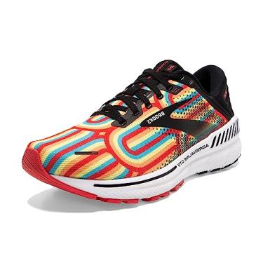 Imagem de Brooks Tênis de corrida feminino Adrenaline GTS 22 Supportive, Preto/agridoce/Limelight, 9