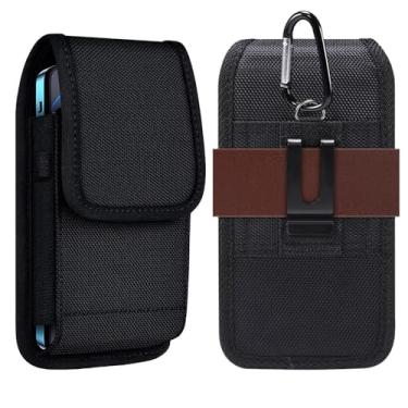 Imagem de Covthch Capa para celular Cricket Outlast 5G/AT&T Motivate Pro 5G/Cricket Icon 6/Cricket Magic 2 5G, capa de telefone TCL 60 XE, capa com clipe de cinto e suporte de cartão para Samsung Galaxy A16 A15