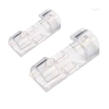 Imagem de Kit Clip Organizador Cabos E Fios Adesivo 3M 40 Un Fixador