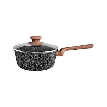 Imagem de Panela Euro Home Colorstone Antiaderente 5 Camadas Preta – 3 L