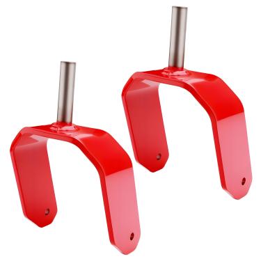 Imagem de Garfo de rodízio para Exmark & Toro, compatível com Exmark Radius E/S/X, Toro TimeCutter HD/Titan/Z Master 2000/4000, substitui #126-4312-01, garfo de roda frontal para cortadores de grama de giro