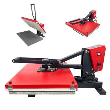 Imagem de 110V,HYZHANHONG Máquina de Transferência de Calor de Alta Potência Prensa Térmica de 2400W Industrial Digital para Sublimação para Uso DIY e Pequenos Negócios