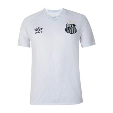 Imagem de Camisa Umbro Santos Of.1 2025 (Torcedor) Nº 10 C/Nome-Masculino