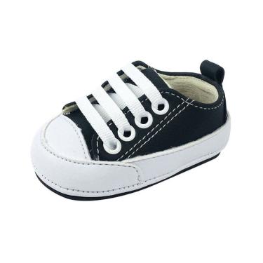 Imagem de Sapatinhos Bebê-Tenis recém-nascido primeiros passos 14ao20 Forro tecido espumado 1001C